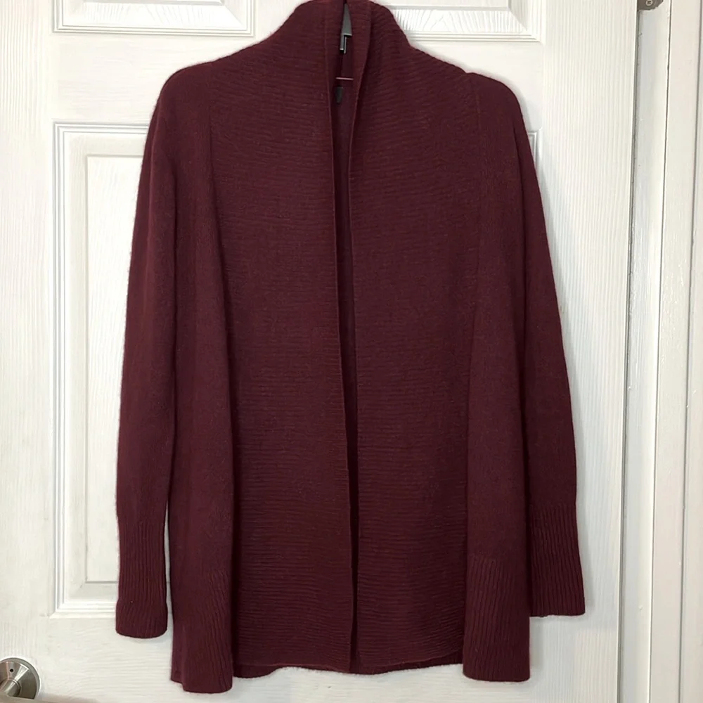 Cashmere chárter open cardigan 100% cashmere - Picture 1 of 10